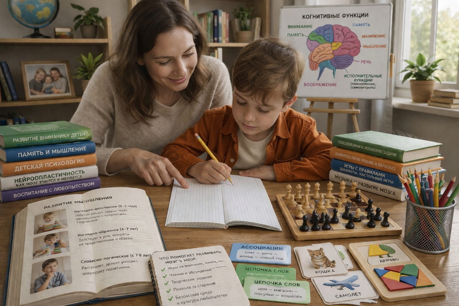 Когнитивные функции - как мы учим ребёнка мыслить - НШ Все Вместе